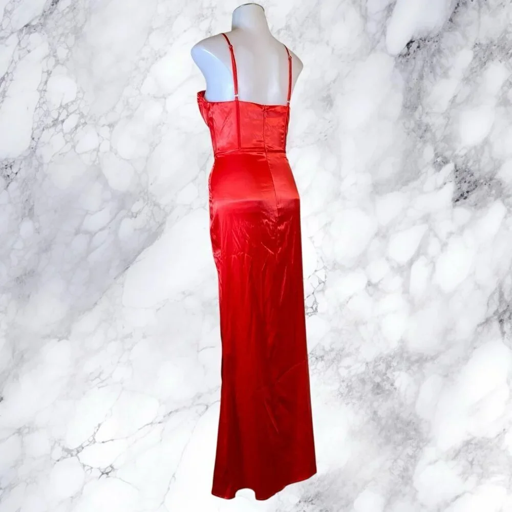 More To Come Selina Maxi Dress in Red